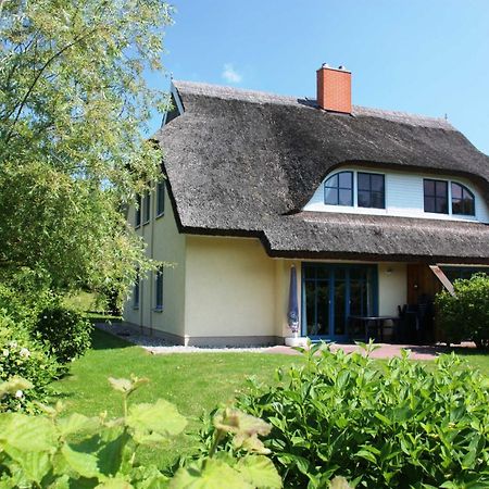 Komfortables Reetdachferienhaus Hasel 1 Puddemin Exteriér fotografie